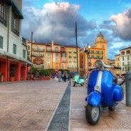 Blue Scooter